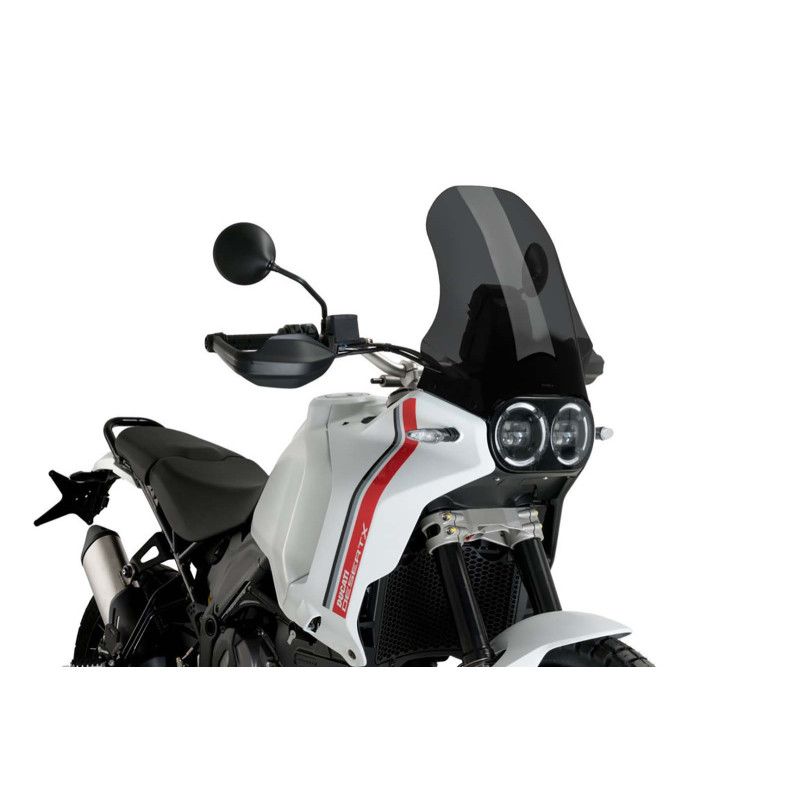 puig cupolino touring ducati desert x discovery 2025 fume scuro