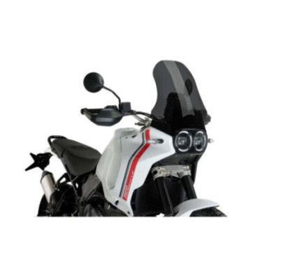 Puig Windschutzscheibe Touring Ducati Desert X Rally 24 25 dunkel getont