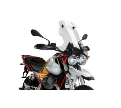 puig cupolino touring visor for moto guzzi v85 evocative graphics 21 23 clear