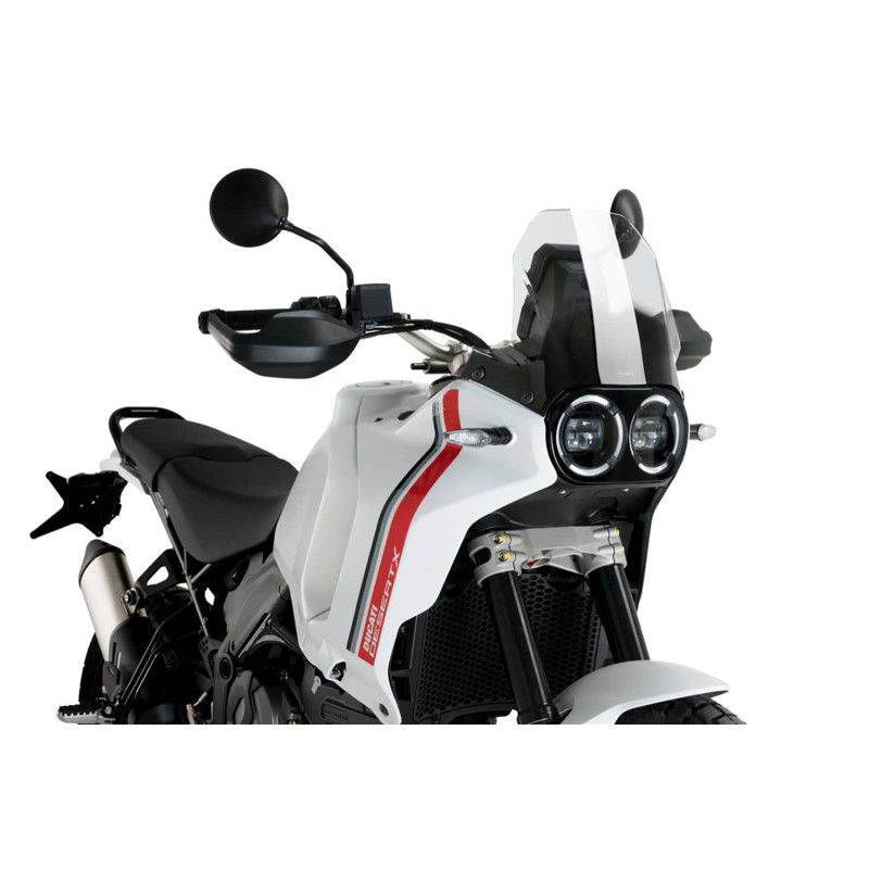 Cupula deportiva Puig para Ducati Desert X 22 25 transparente