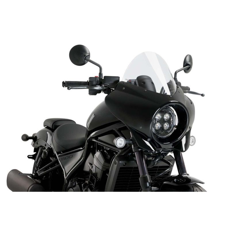 puig cupolino semicarenato touring mirage per honda cmx1100 dct rebel 21 25 trasparente 21461w