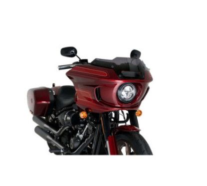 puig high road sport screen for harley d softail low rider st fxlrst 22 24 dark smoke