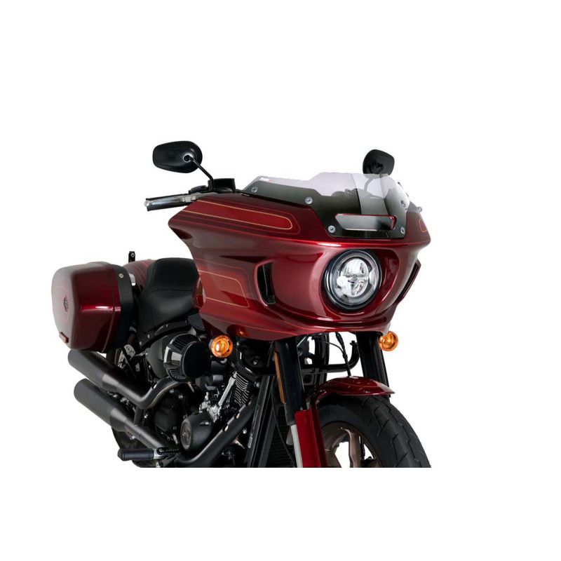 Cupula deportiva Puig High Road para Harley D Softail Low Rider ST FXSR ST 22/24 transparente