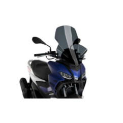 Puig Cupolino V Tech Line Touring pour Aprilia SR200 GT 2022-2025, fume fonce