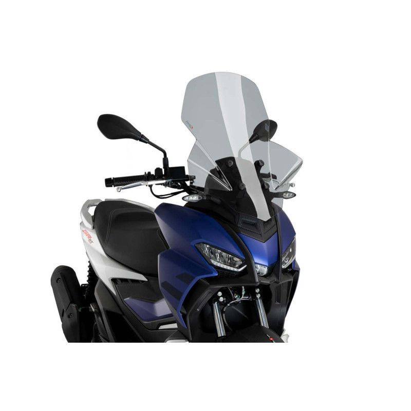 puig cupolino v tech line touring per aprilia sr200 gt 22 25 fume chiaro
