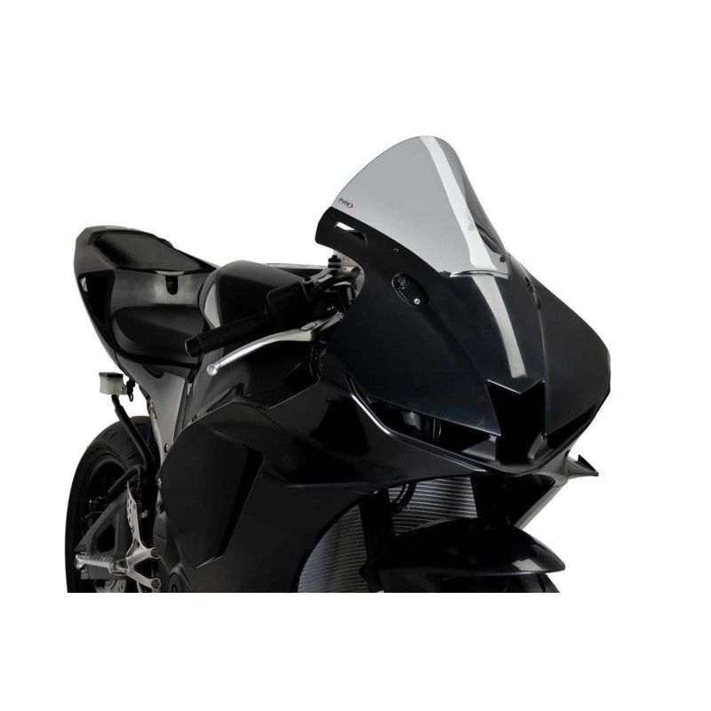 puig windshield r racer for honda cbr600 rr 23 25 light smoke