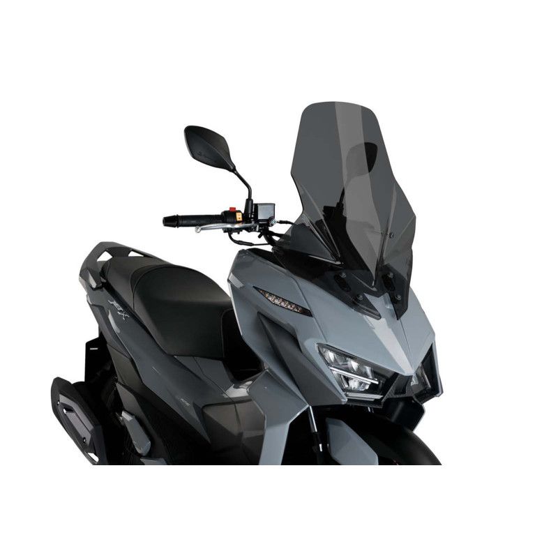puig windshield v tech line touring for sym jet x 125 21 25 dark smoke