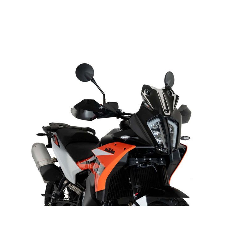 puig sport windshield for ktm 790 adventure 23 25 black