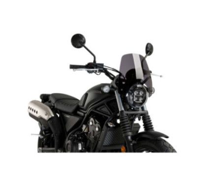 Parabrisas Puig Naked NG Sport para Honda CL500 23/25 ahumado oscuro