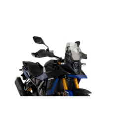puig cupolino sport per suzuki dl800 v strom de 23 25 fume chiaro