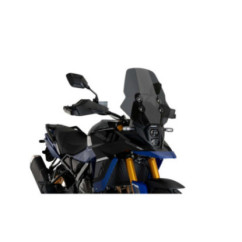 Pare-brise Puig Touring pour Suzuki DL800 V-Strom de 23/25, fume fonce