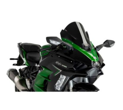 Cupula Puig Z Racing para Kawasaki Ninja H2 SX 23 24 negra