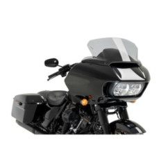 PUIG HIGH-ROAD TOURING WINDSCREEN FOR HARLEY D. ROAD GLIDE ULTRA FLTRU 17-19 LIGHT SMOKE
