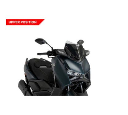 Pare-brise Puig V Tech Line Sport pour Yamaha X Max 125 Max Tech 23/25 fume fonce