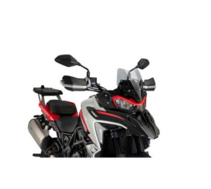 puig sport windshield for benelli trk 702 x 23 25 light smoke