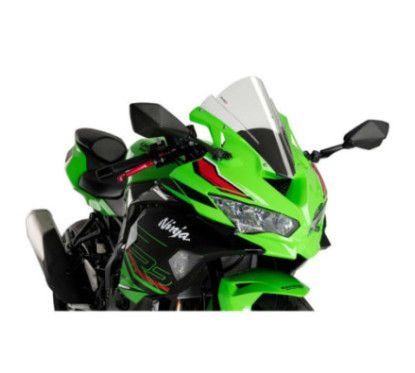 puig z racing windshield for kawasaki zx 4r ninja 24 25 clear
