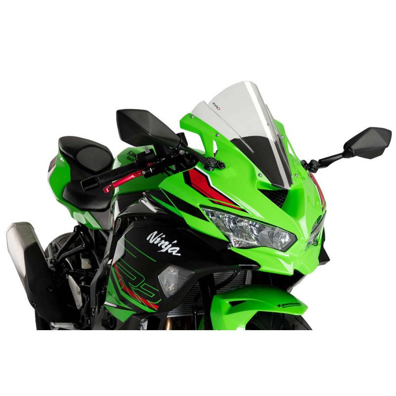puig z racing windshield for kawasaki zx 4rr ninja 24 25 clear