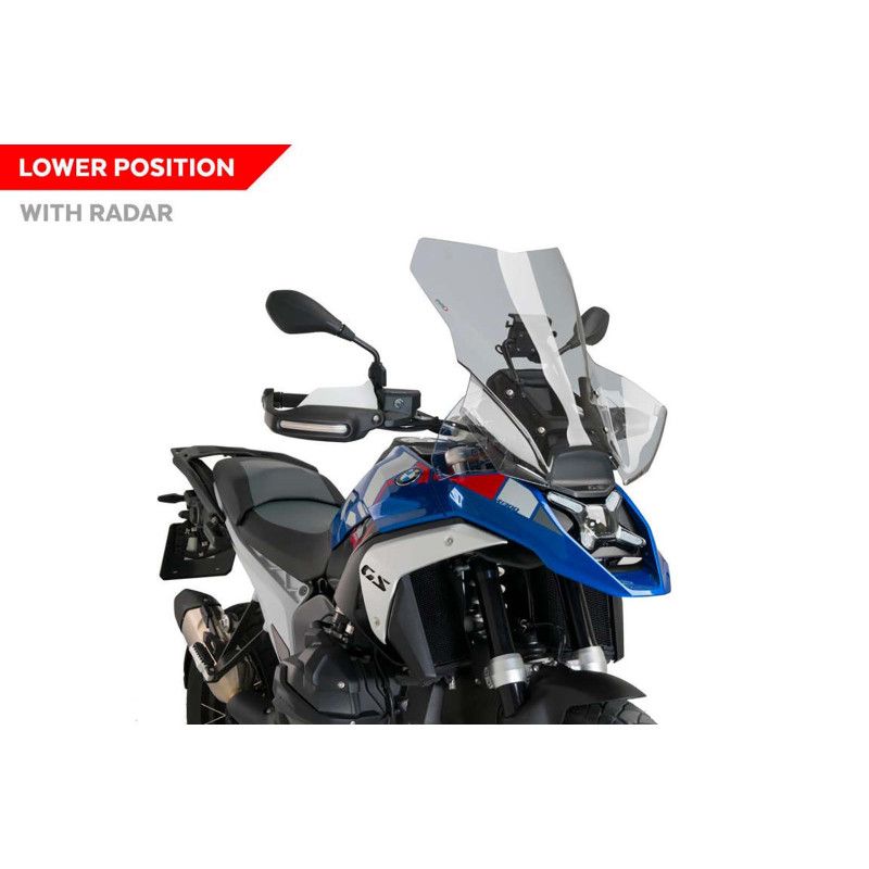Puig Touring Windschutzscheibe mit Radar fur BMW R1300 GS 23 25 leicht getont