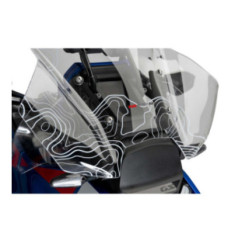 PUIG CUPOLINO TOURING PLUS CON RADAR PER BMW R1300 GS 23-26 SERIGRAFATO