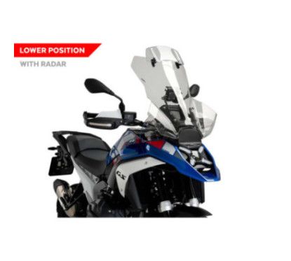 puig cupolino touring visiera con radar per bmw r1300 gs 23 25 trasparente