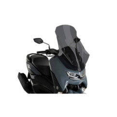 Pare-brise Puig V Tech Line Touring pour Yamaha N Max 125 2021-2025, fume fonce