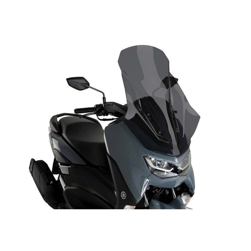 Puig Windschutzscheibe V Tech Line Touring fur Yamaha N-Max 125 21 25 dunkler Rauch