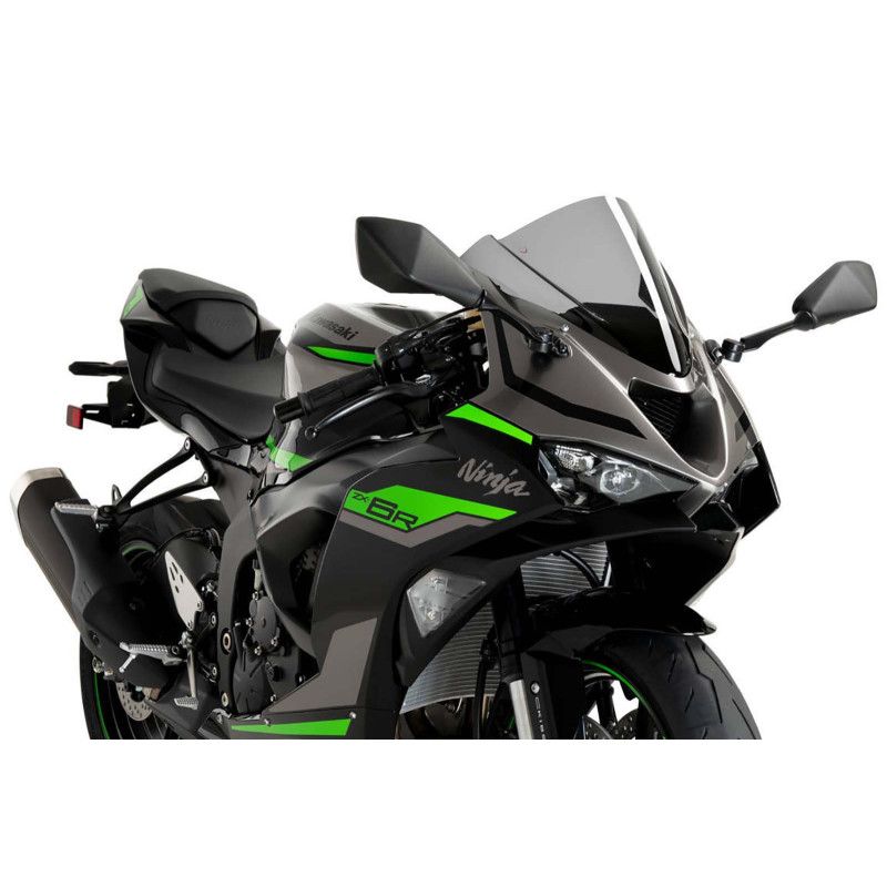 Puig Z Racing Windschutzscheibe fur Kawasaki ZX 6R Ninja 24 25 leicht getont