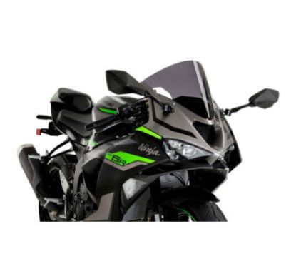 puig cupolino r racer per kawasaki zx 6r ninja 24 25 fume scuro