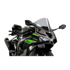 Pare-brise Puig R Racer pour Kawasaki ZX 6R Ninja 24/25 fume clair