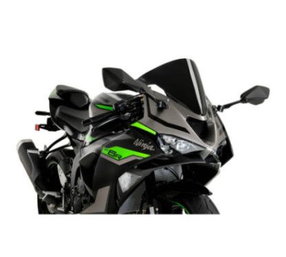 Pare-brise Puig R Racer pour Kawasaki ZX 6R Ninja 24/25 noir
