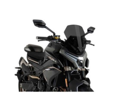 puig naked ng sport windshield for cfmoto 800 nk advanced 23 25 dark smoke