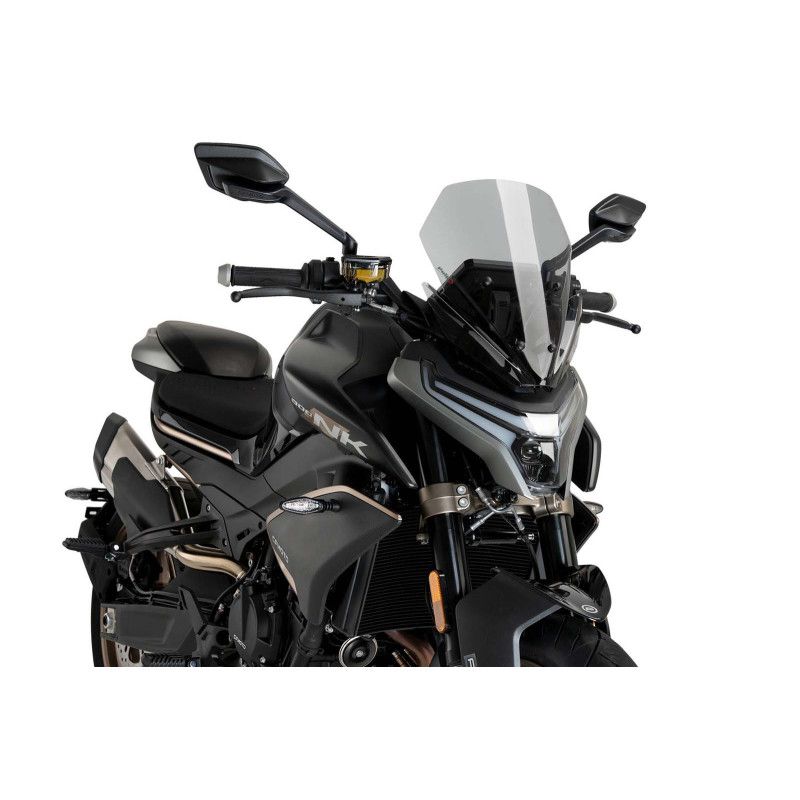 puig naked ng sport windshield for cfmoto 800 nk advanced 23 25 light smoke