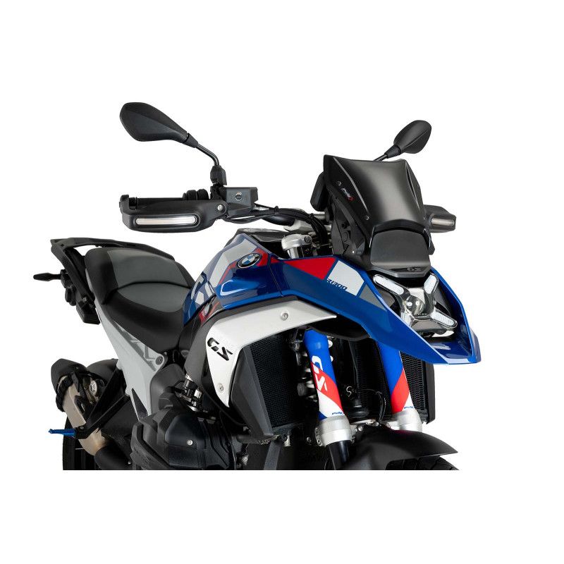 Bulle Naked Puig NG Sport Plus pour BMW R1300 GS 2023-2025, noir mat