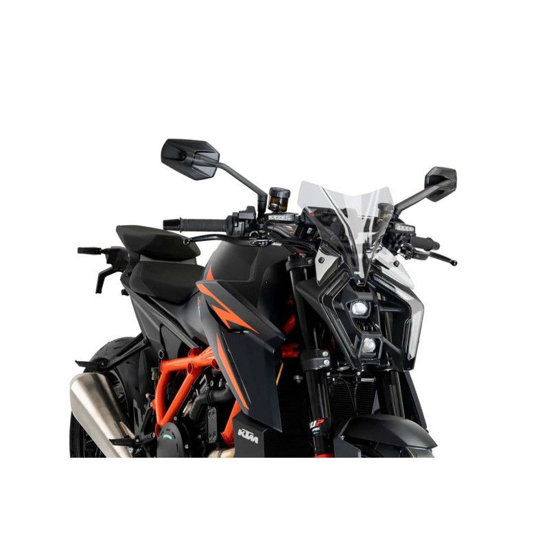 puig naked ng sport windshield for ktm 1390 superduke r 24 25 clear