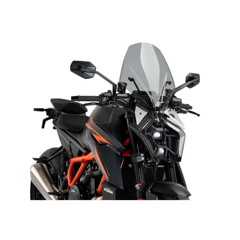 puig naked ng touring screen for ktm 1390 r evo superduke 24 25 light smoke