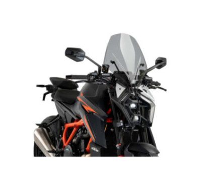 puig naked ng touring screen for ktm 1390 r superduke 24 25 light smoke