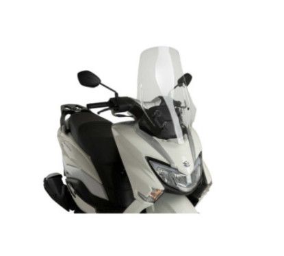 puig cupolino v tech line touring per suzuki burgman street 125ex 23 25 trasparente