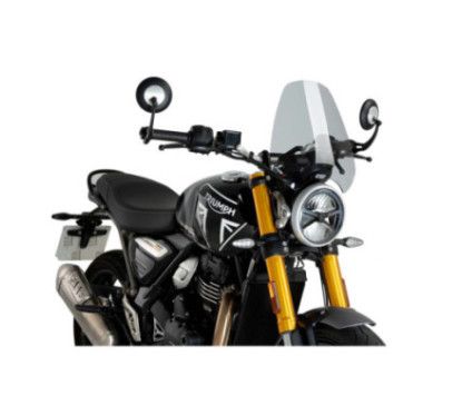 puig naked ng sport screen for triumph speed 400 24 25 light smoke
