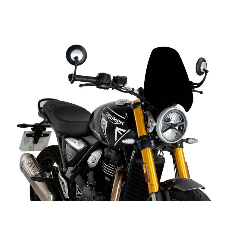 puig cupolino naked ng sport per triumph speed 400 24 25 nero