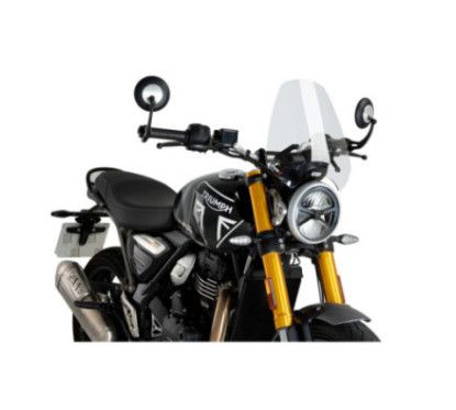 puig naked ng sport windshield for triumph speed 400 24 25 clear