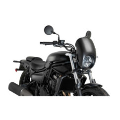 Cupula semicarenada Puig Anarchy para Kawasaki Eliminator 500 24 25 negro mate