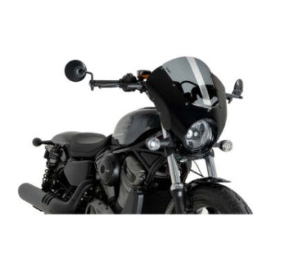 Cupula semicarenada Puig Dark Night para Harley D Nightster 975 Special 23 24 ahumado oscuro 21957F