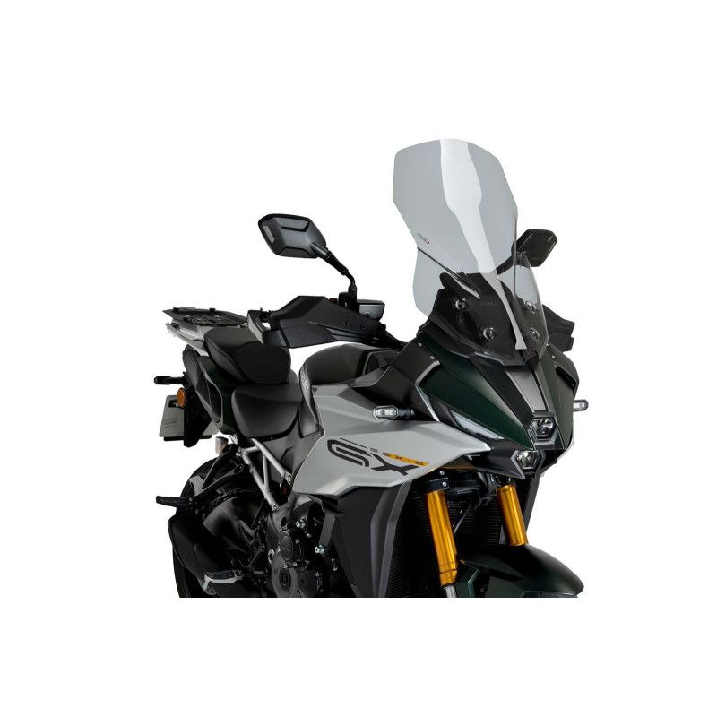 puig touring windshield for suzuki gsx s1000 gx 24 25 light smoke