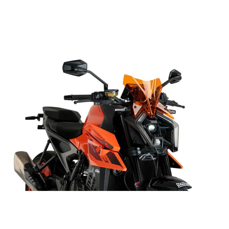 puig cupolino naked ng sport per ktm 990 duke 24 25 arancione