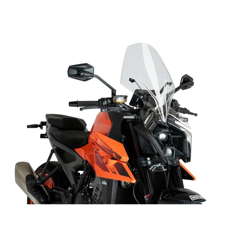puig naked ng touring screen for ktm 990 duke 24 25 transparent