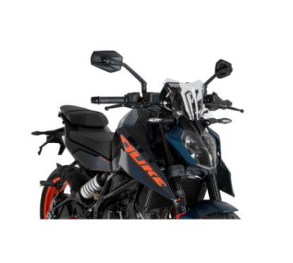 puig cupolino naked ng sport per ktm 125 duke 24 25 trasparente