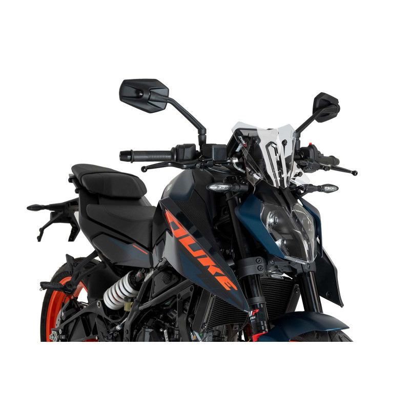puig cupolino naked ng sport per ktm 390 duke 24 25 trasparente