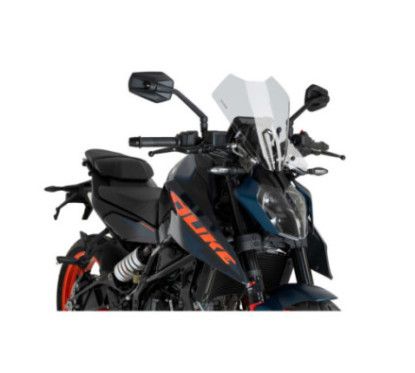 puig cupolino naked ng touring per ktm 390 duke 24 25 trasparente