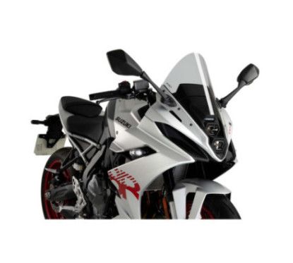 puig r racer windshield for suzuki gsx 8r 24 25 light smoke