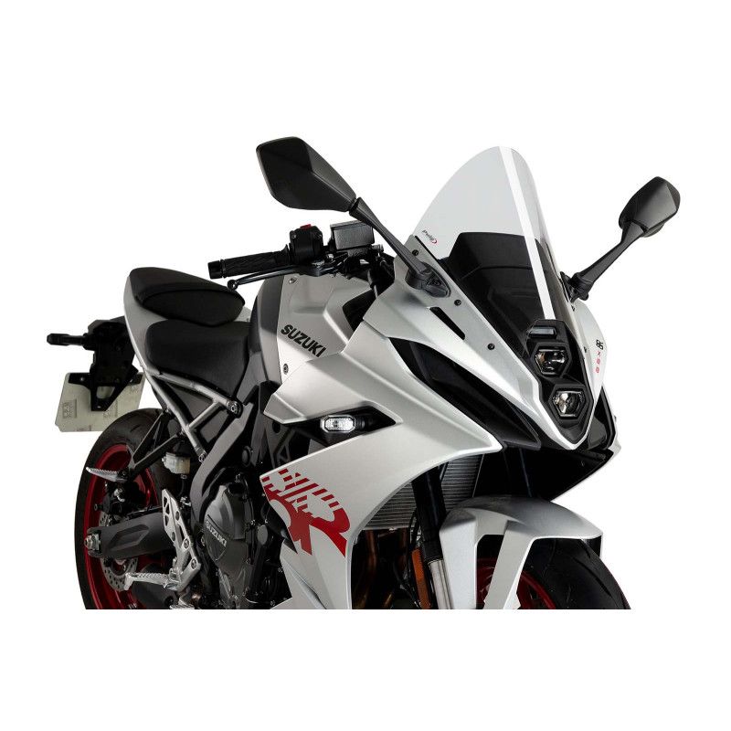 puig windshield r racer for suzuki gsx 8r 24 25 clear